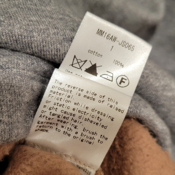 Mame Kurogouchi AW16 oversized wide sweater sweatshirt - Picture 6 of 9